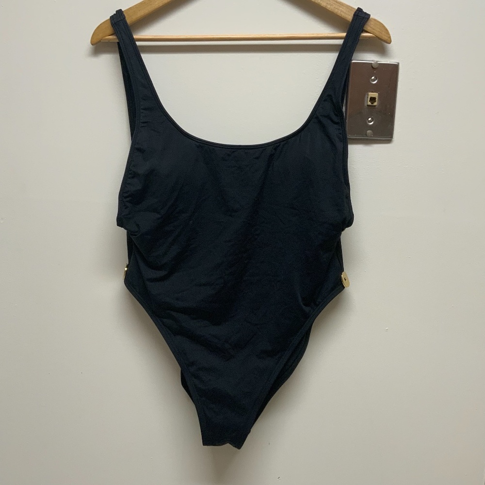 High Cut One Piece Bathing Suit